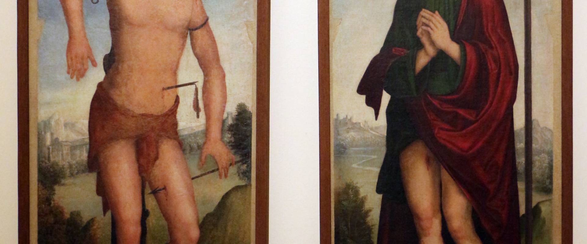 Simone delle spade, santi rocco e sebastiano, 1500-50 ca. (parma) foto di Sailko